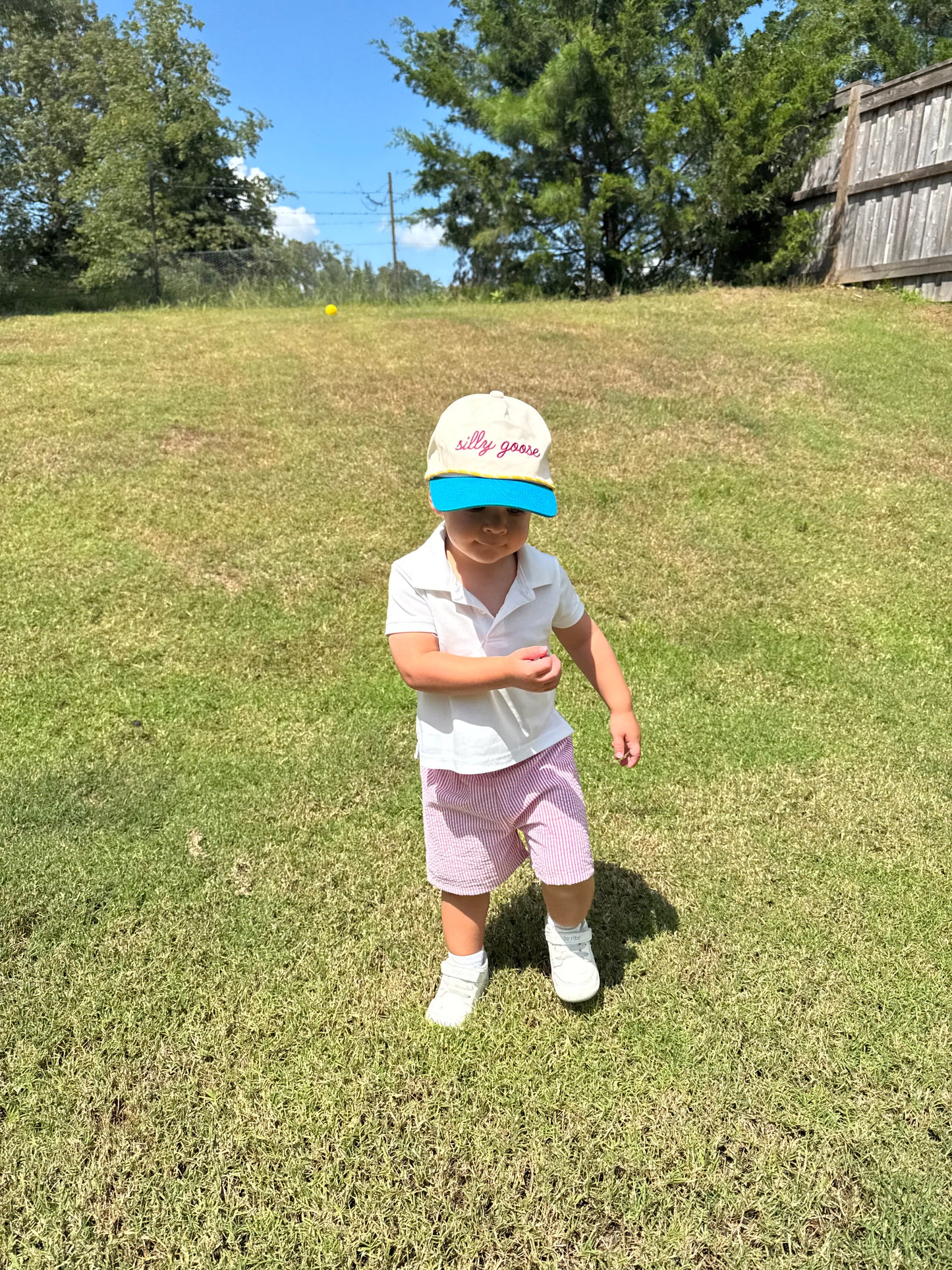 Silly Goose- Kid’s Rope Hat