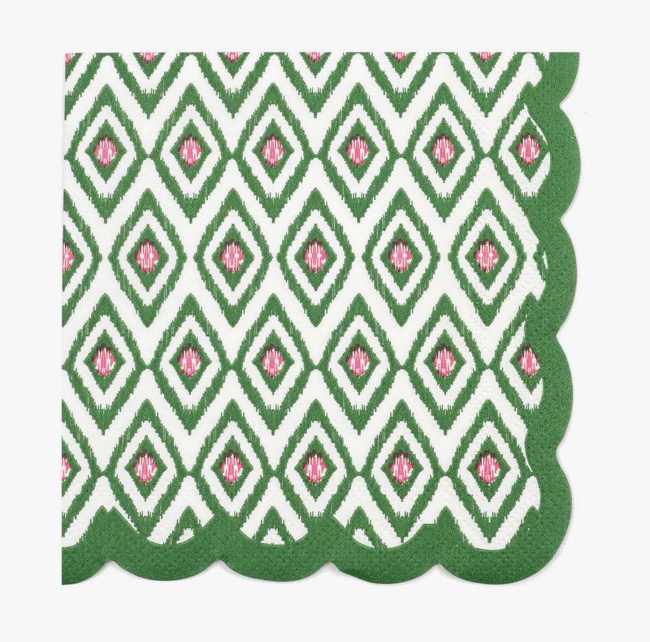 Bold Ikat Beverage Napkin